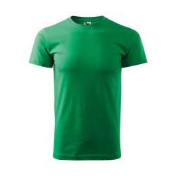 Malfini Мъжка тениска Basic 129, размер M, зелена - Декорации