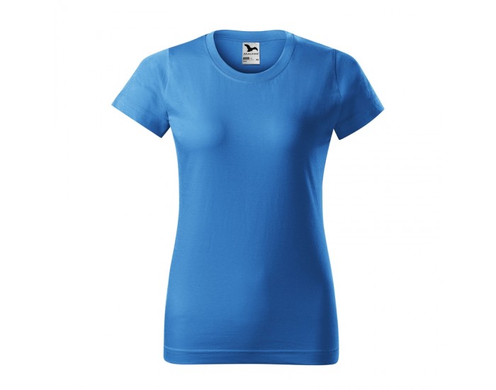 Malfini Дамска тениска Basic 134, размер XL, светлосиня