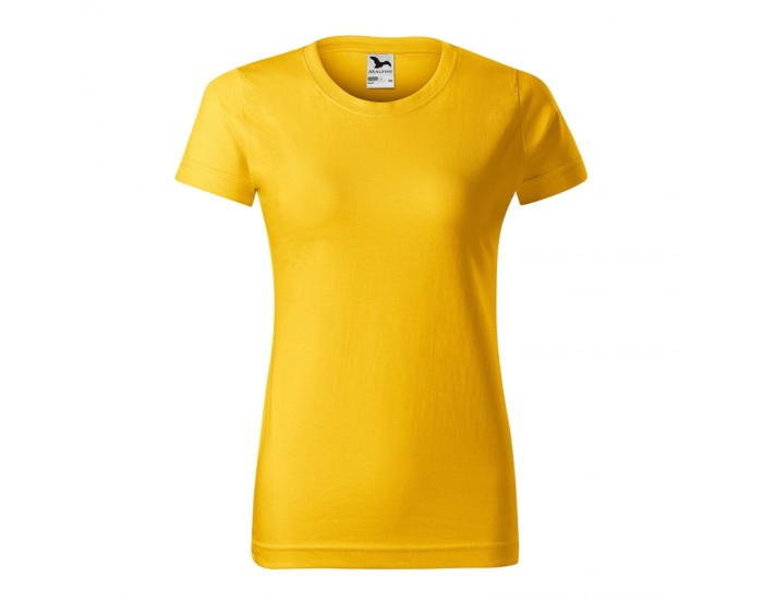 Malfini Дамска тениска Basic 134, размер XXL, жълта