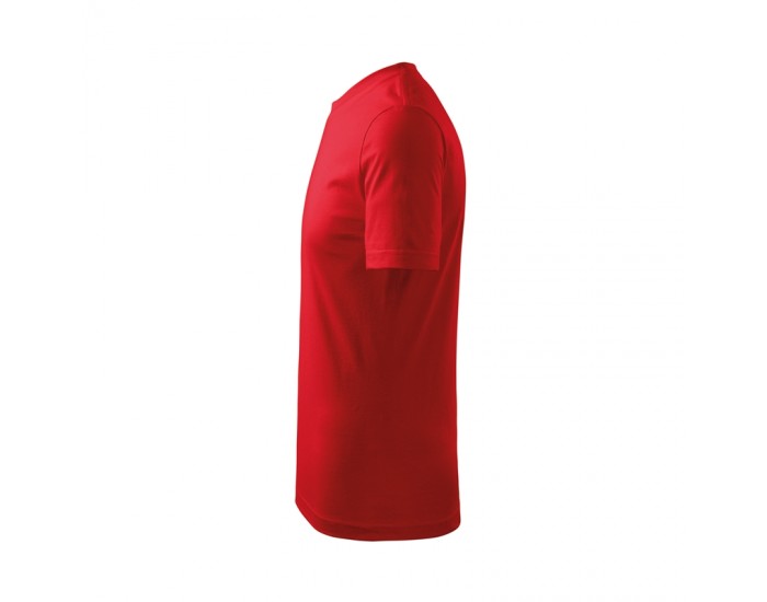 Malfini Детска тениска Basic 138, размер 110 cm, възраст 4 години, червена