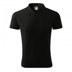 Malfini Мъжка тениска Pique Polo 203, размер S, черна - MALFINI