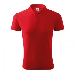 Malfini Мъжка тениска Pique Polo 203, размер S, червена - MALFINI