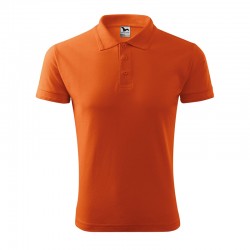 Malfini Мъжка тениска Pique Polo 203, размер M, оранжева - MALFINI