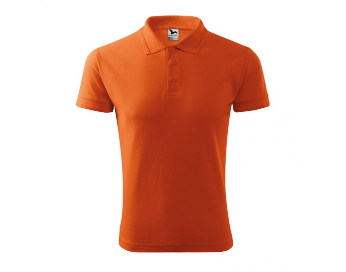 Malfini Мъжка тениска Pique Polo 203, размер XXXL, оранжева