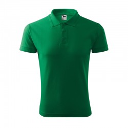 Malfini Мъжка тениска Pique Polo 203, размер S, зелена - MALFINI