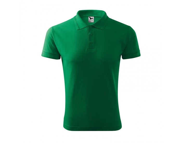 Malfini Мъжка тениска Pique Polo 203, размер XL, зелена