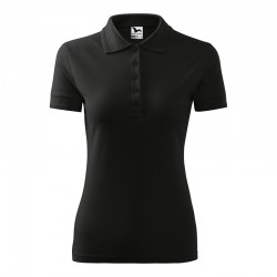 Malfini Дамска тениска Pique Polo 210, размер XXL, черна - Сувенири, Подаръци, Свещи