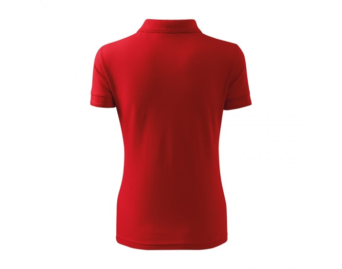 Malfini Дамска тениска Pique Polo 210, размер S, червена