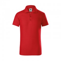 Malfini Детска тениска Pique Polo 222, размер 110 cm, възраст 4 години, червена - MALFINI