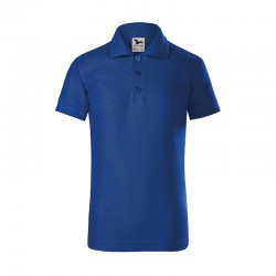 Malfini Детска тениска Pique Polo 222, размер 146 cm, възраст 10 години, синя - MALFINI