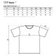 Malfini Мъжка тениска Basic 129, размер M, светлосиня