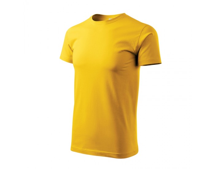 Malfini Мъжка тениска Basic 129, размер S, жълта