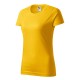 Malfini Дамска тениска Basic 134, размер M, жълта