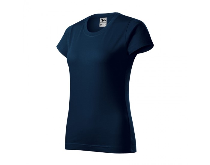 Malfini Дамска тениска Basic 134, размер M, нави синя