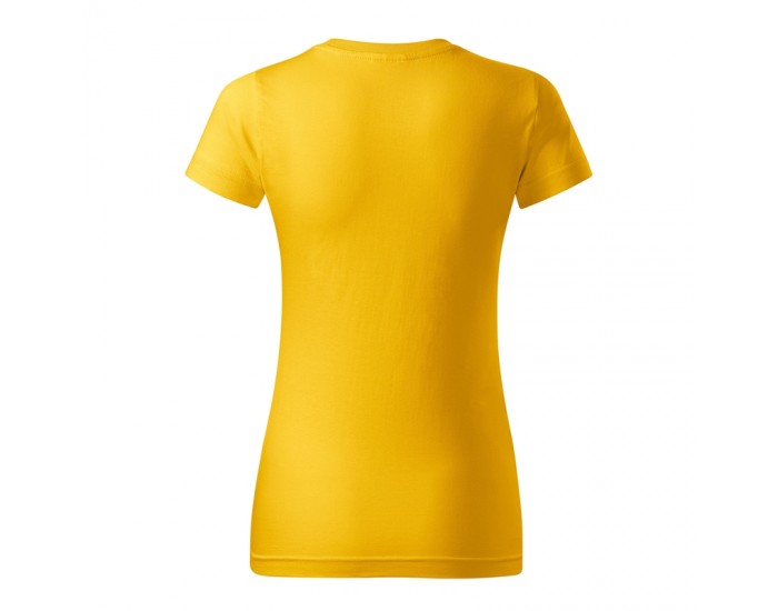 Malfini Дамска тениска Basic 134, размер S, жълта