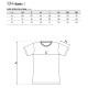 Malfini Дамска тениска Basic 134, размер XL, черна