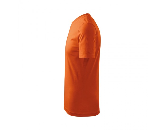 Malfini Детска тениска Basic 138, размер 134 cm, възраст 8 години, оранжева