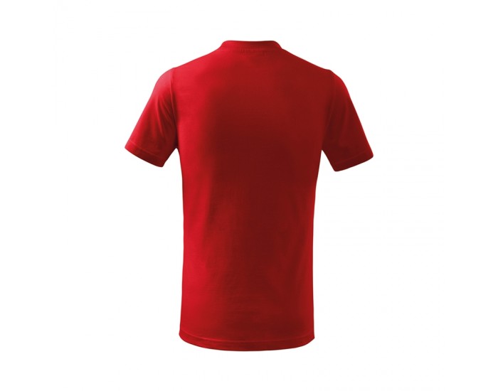 Malfini Детска тениска Basic 138, размер 158 cm, възраст 12 години, червена