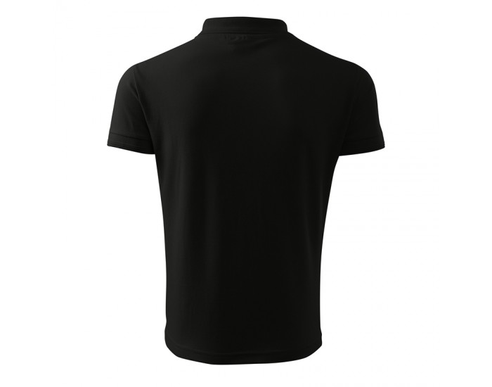 Malfini Мъжка тениска Pique Polo 203, размер XXXL, черна