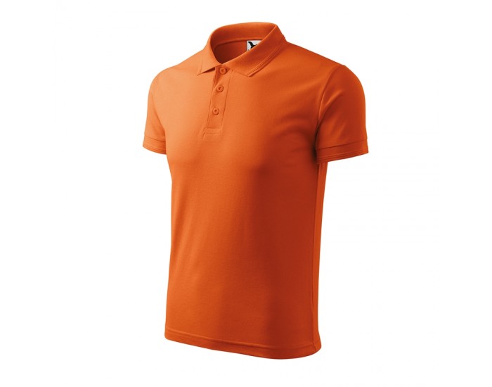 Malfini Мъжка тениска Pique Polo 203, размер M, оранжева