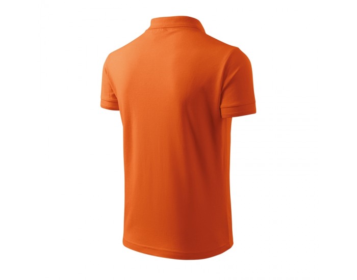 Malfini Мъжка тениска Pique Polo 203, размер XXL, оранжева