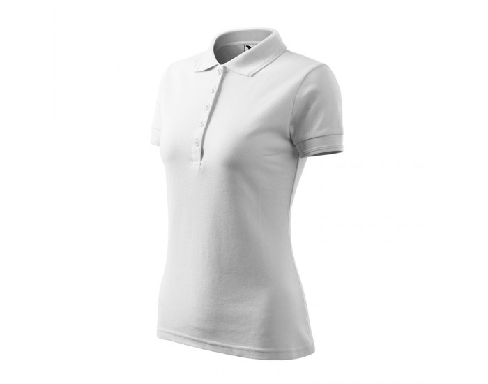 Malfini Дамска тениска Pique Polo 210, размер XL, бяла