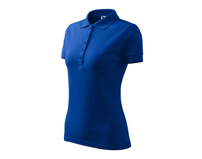 Malfini Дамска тениска Pique Polo 210, размер XXL, синя