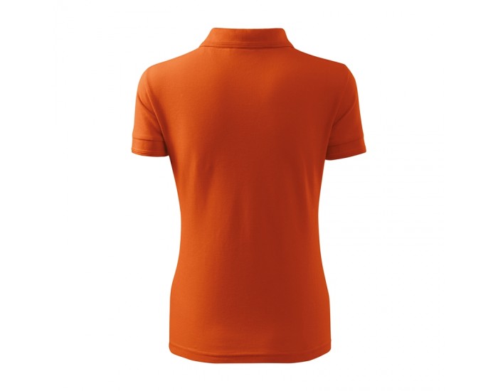 Malfini Дамска тениска Pique Polo 210, размер XXL, оранжева