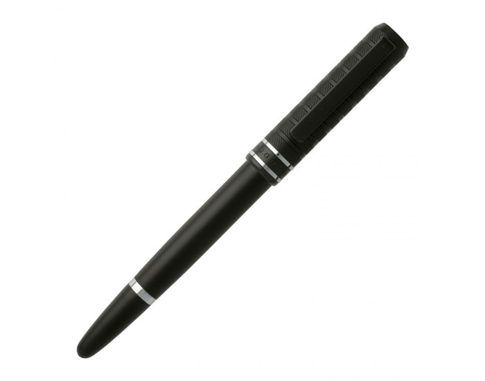 Hugo Boss Писалка Level Structure, черна Hugo Boss Писалка Level Structure, черна