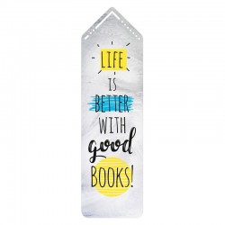 Gespaensterwald Книгоразделител, Life is better with good book - Gespaensterwald