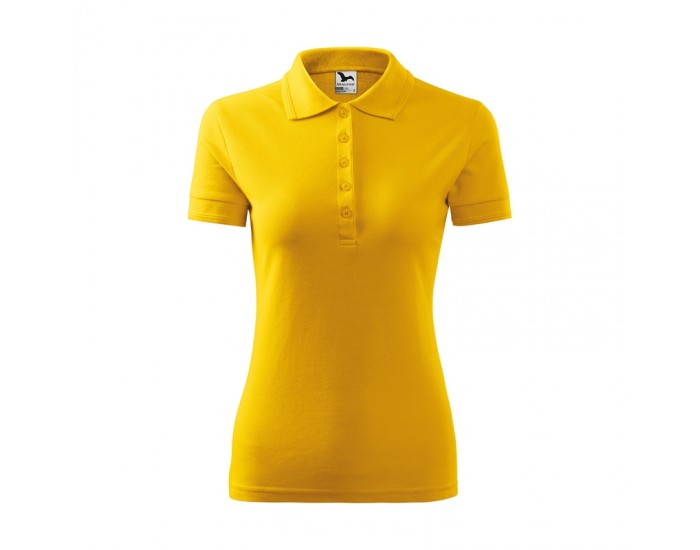 Malfini Дамска тениска Pique Polo 210, размер L, жълта Malfini Дамска тениска Pique Polo 210, размер L, жълта