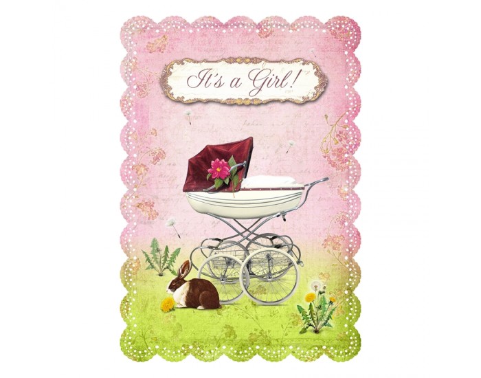 Gespaensterwald Картичка Romantique, It's a Girl Gespaensterwald Картичка Romantique, It's a Girl