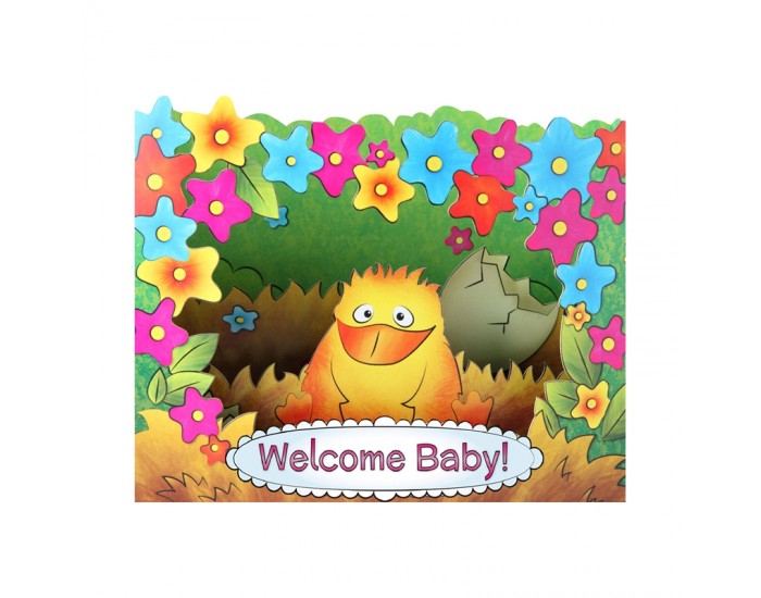 Gespaensterwald 3D картичка, Welcome Baby