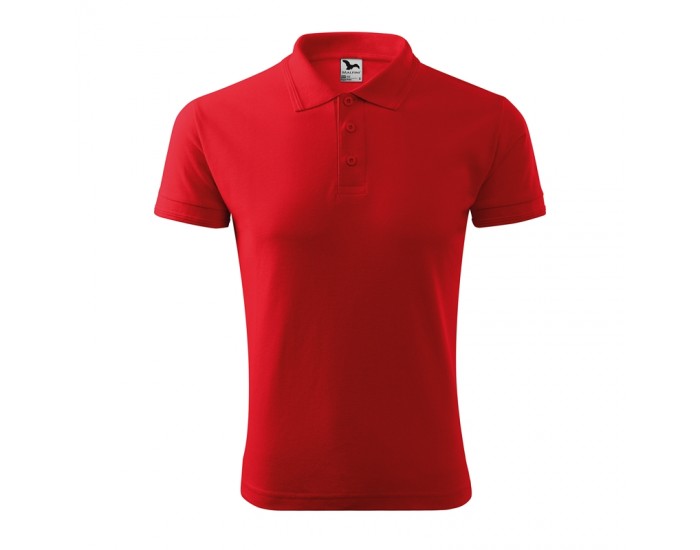Malfini Мъжка тениска Pique Polo 203, размер M, червена