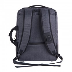 Pulse Раница-чанта за лаптоп Neptun, 2 в 1, 15.6'', сива - Аксесоари