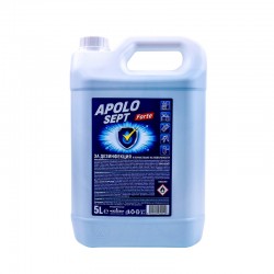 Apolo Дезинфектант Sept Forte, за повърхности, 5 L - Продукти за баня и WC