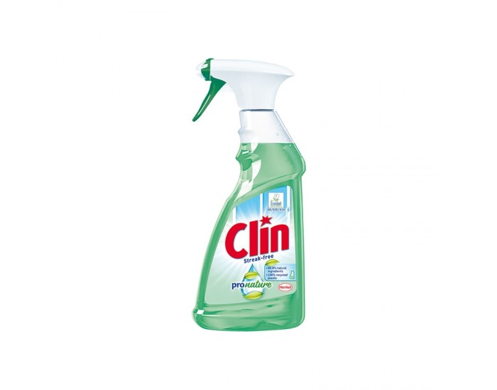 Clin Почистващ препарат Pro Nature, с помпа, 500 ml