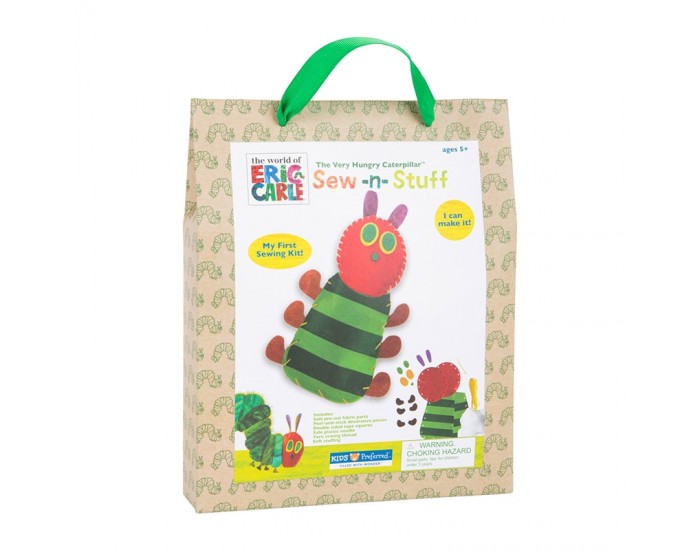 Small Foot Комплект за изработка на гъсеница от филц