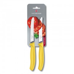 Victorinox Комплект ножове, за домати и колбаси, жълти, 2 броя - Декорации