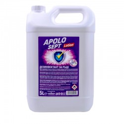Apolo Дезинфекциращ препарат за ръце Sept , лосион, 5 L - Продукти за баня и WC