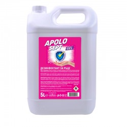 Apolo Дезинфекциращ препарат за ръце Sept , гел, 5 L - Продукти за баня и WC