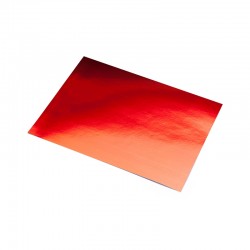 Fabriano Фолио Aluminium, 225 g/m2, 50 х 65 cm, червено - Fabriano