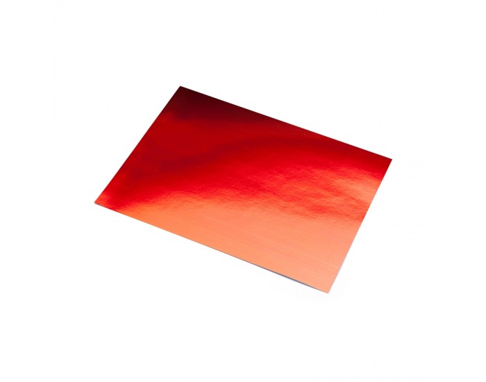 Fabriano Фолио Aluminium, 225 g/m2, 50 х 65 cm, червено