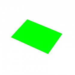 Fabriano Картон Fluorescent 250 g/m2, 50 х 65 cm, зелен - Fabriano
