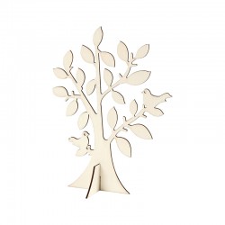 Creativ Company Фигура за декорация, дървена, 24 х 18.4 х 0.4 cm - Канцеларски материали