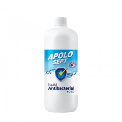 Apolo Антибактериален сапун Sept, течен, 1 L - Продукти за баня и WC