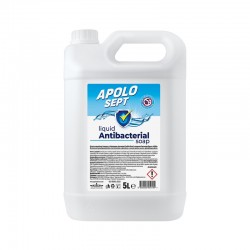 Apolo Антибактериален сапун Sept, течен, 5 L - Продукти за баня и WC