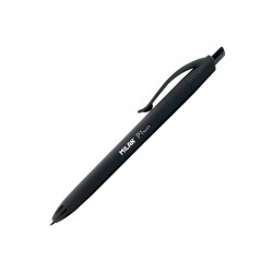 Milan Химикалка P1 Touch, автоматична, 1.0 mm, черна - Milan