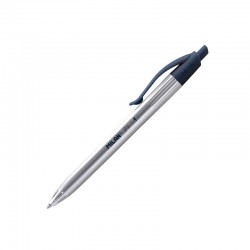 Milan Химикалка P1 Silver, автоматична, 1.0 mm, цвят асорти, синьо мастило - Канцеларски материали
