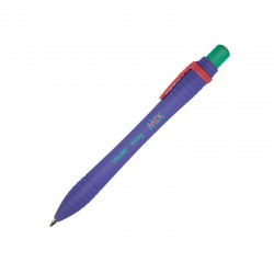 Milan Химикалка Sway Mix, автоматична, 1.0 mm, цвят асорти, синьо мастило - Пишещи средства